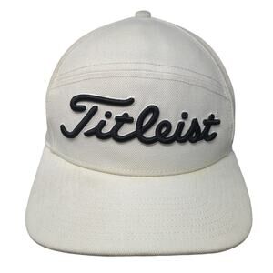 Fitleist Pro V1 FJ Slideback Baseball Cap White OS Golf's Symbol Of Excellence